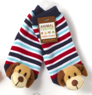 Animal Baby Socks - Dog