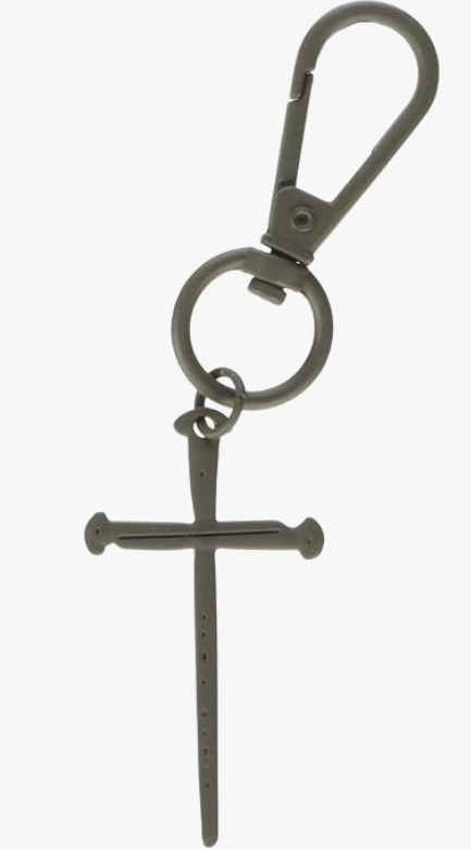 Cross of Nails Keychain