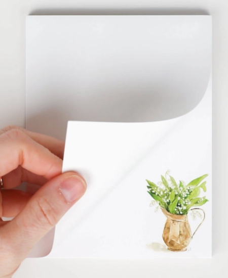 Everyday Notepad - Lily of the Valley