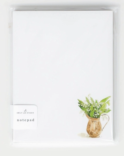 Everyday Notepad - Lily of the Valley