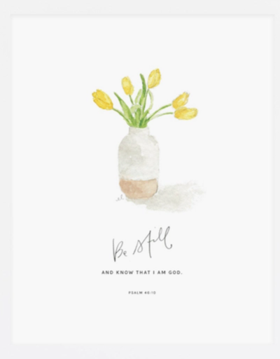Tulips Psalm 46:10