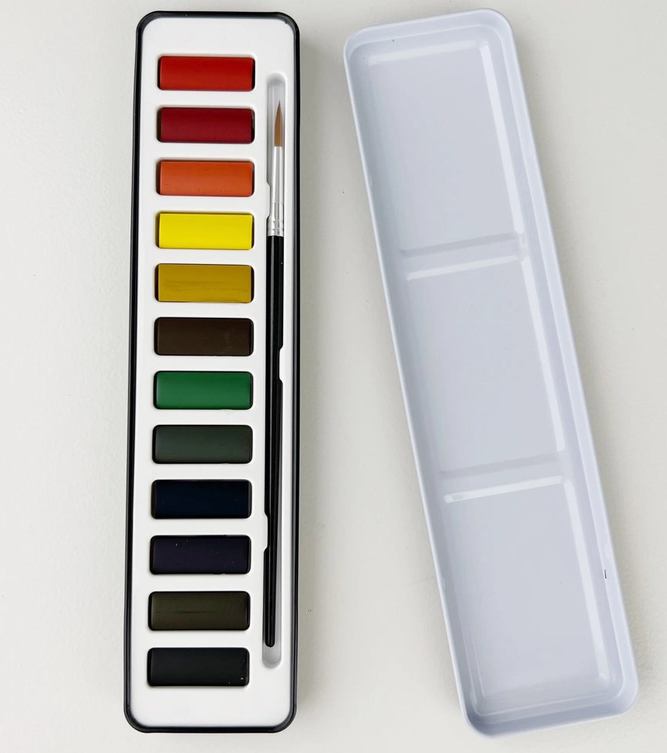 Watercolor Paint Set