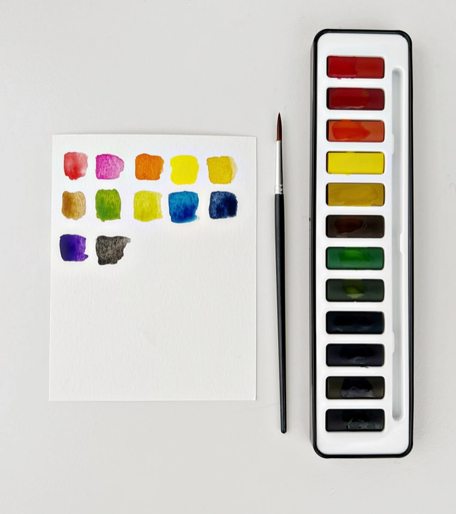 Watercolor Paint Set