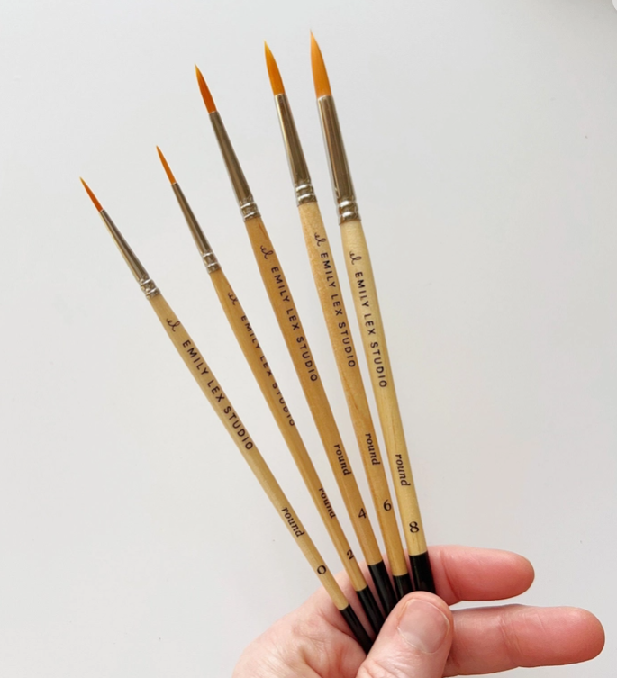 Watercolor Paintbrush Set