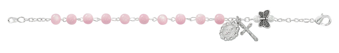Pink Butterfly Bracelet