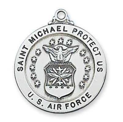 Sterling Silver US Air Force St. Michael Medal