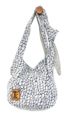 New Hope Girls Gray Croc Mini Hobo