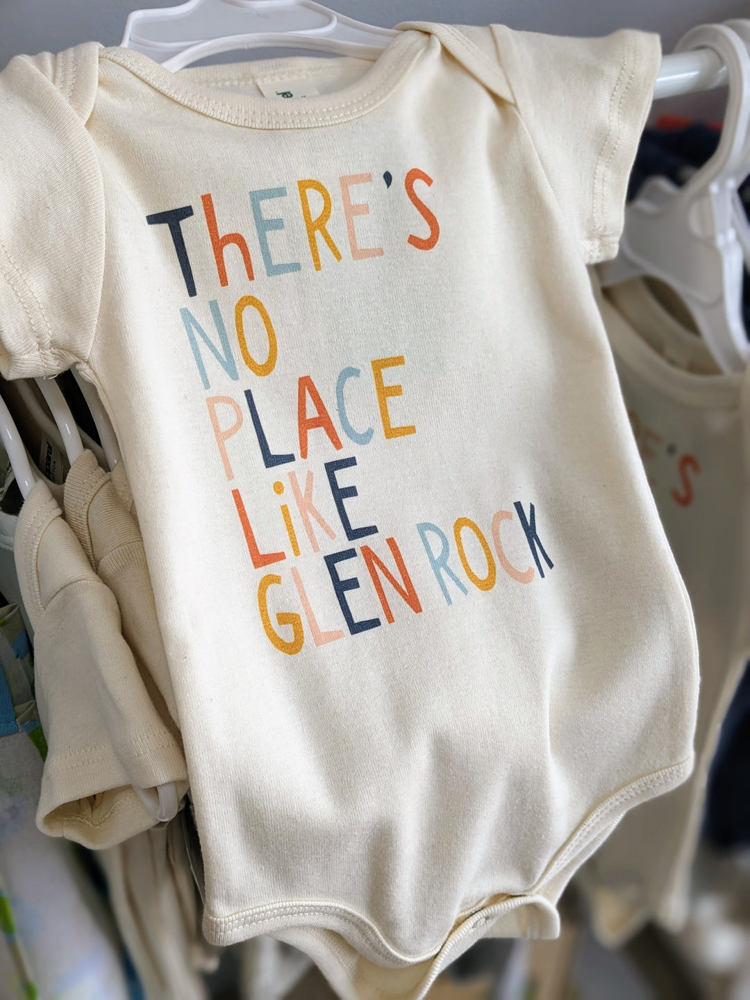 There's No Place Like Glen Rock onsie 3-6mo.