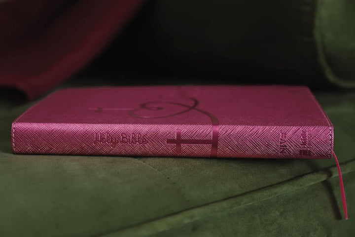 NIV, BIBLE FOR KIDS, LEATHERSOFT, PINK, RED LETTER, COMFORT PRINT