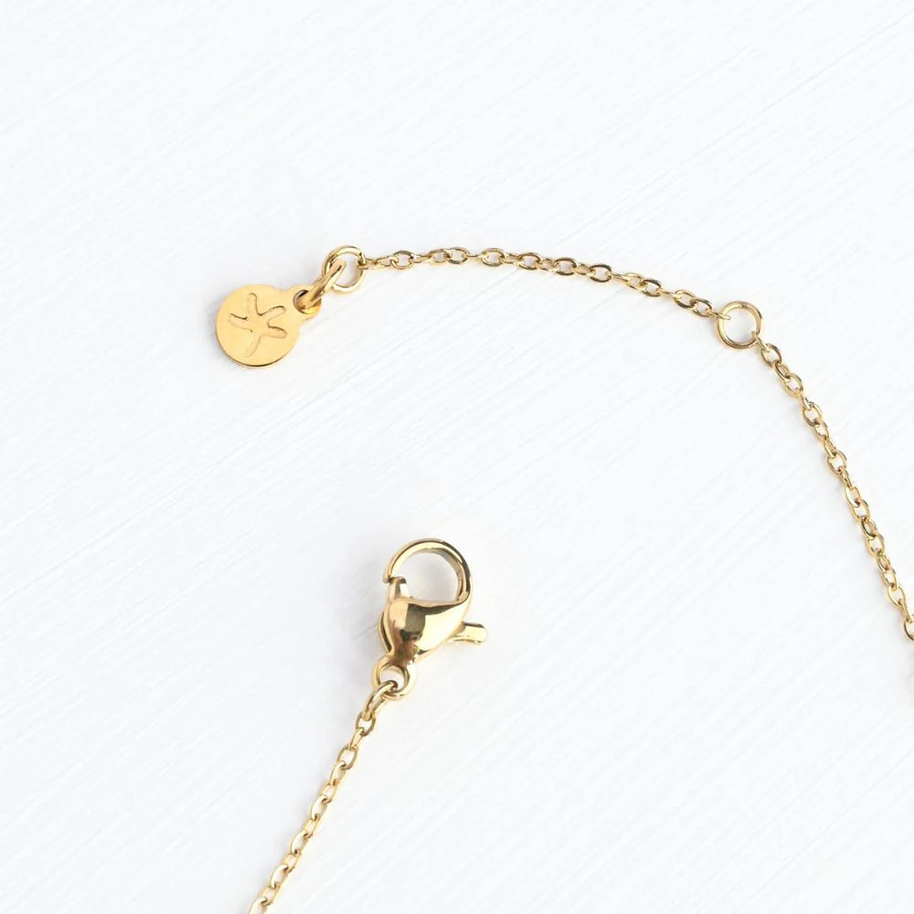 Perfect Harmony Gold Cross Necklace