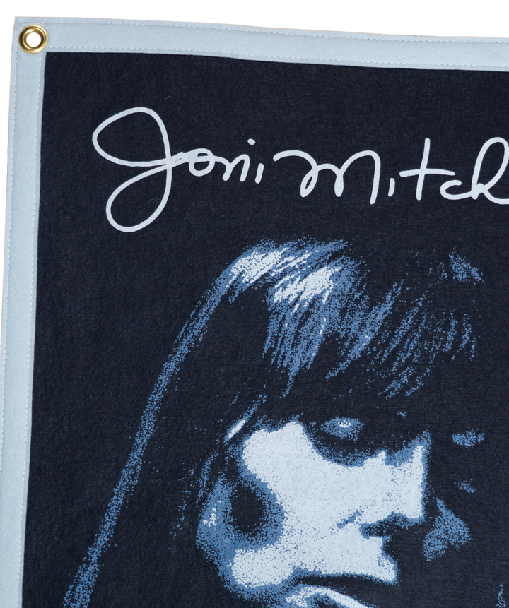 Joni Mitchell Blue Camp Flag