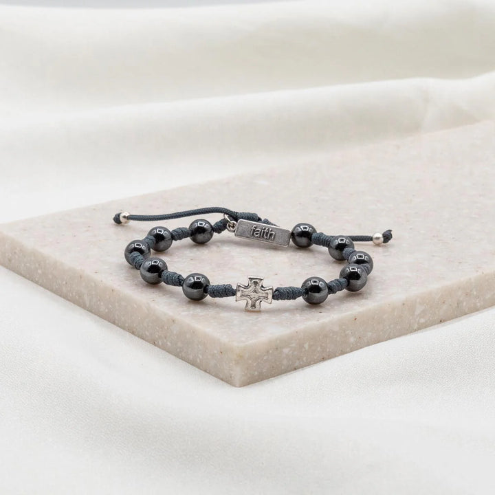 Honor Blessing Bracelet silver/slate