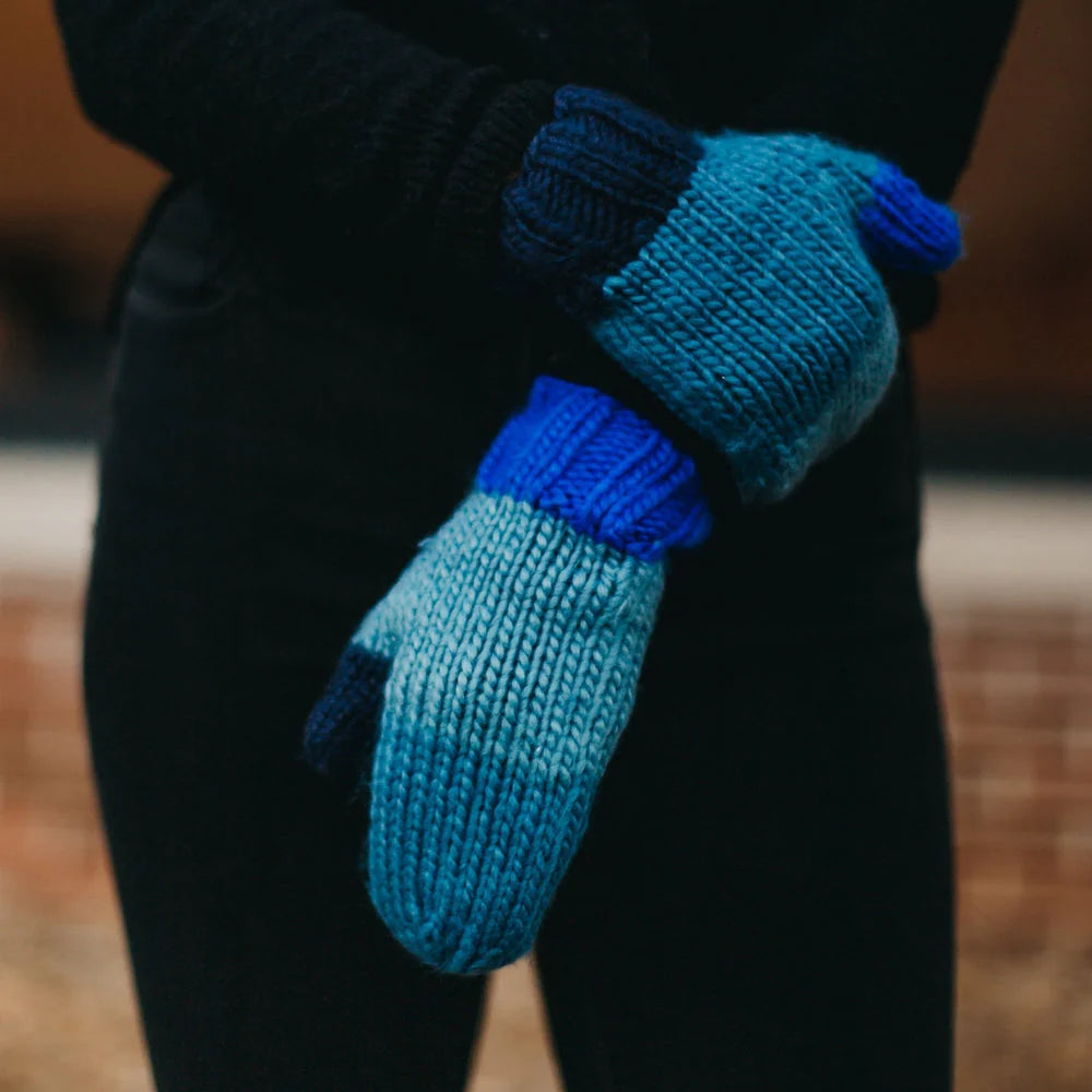 CURE Mittens (Blue) | Medium
