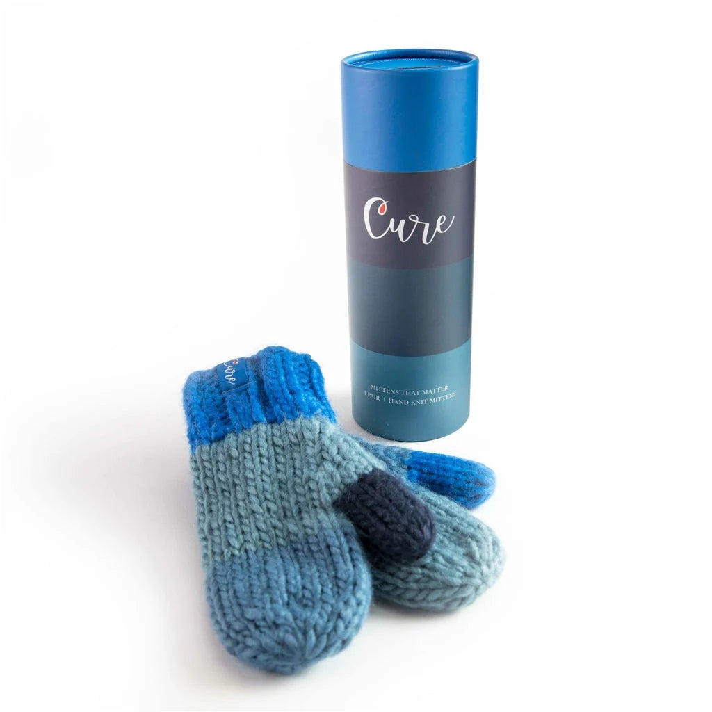 CURE Mittens (Blue) | Medium