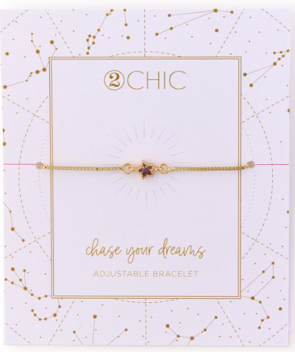 Chase Your Dreams Adjustable Bracelet