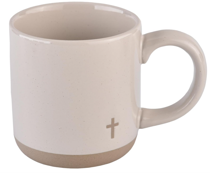 Cross Stoneware Mug