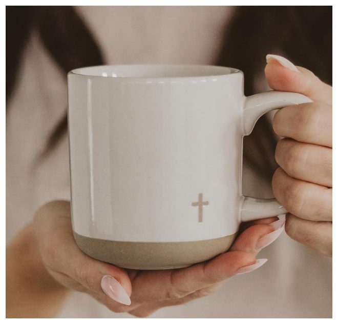 Cross Stoneware Mug