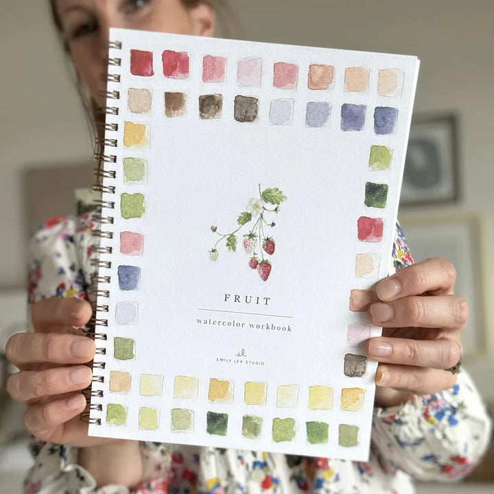 Fruit Watercolor Workbook