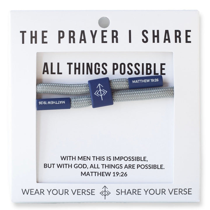 All Things are Possible, Matthew 19:26