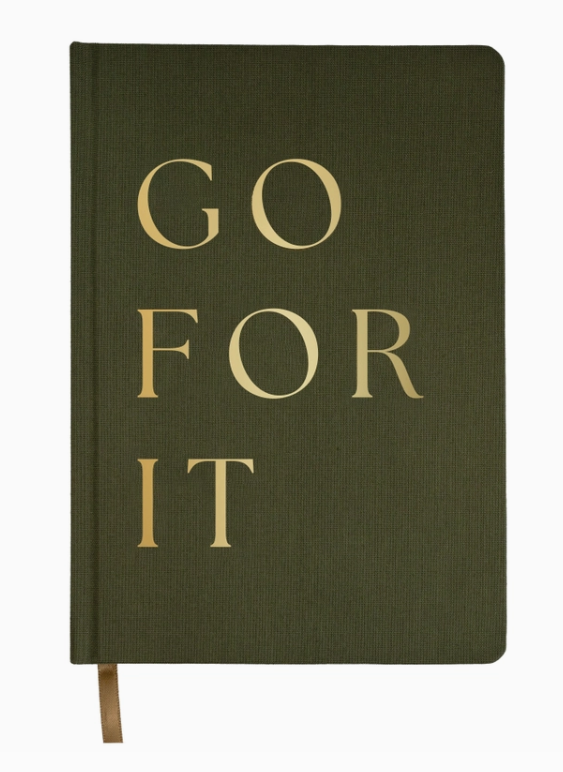 Go For It fabric journal