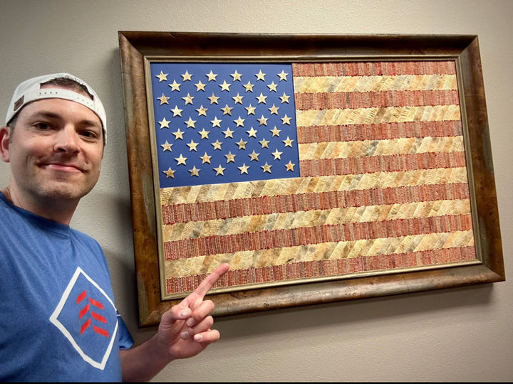 America’s Flag 24x36 Poster -  Autographed LE/1000