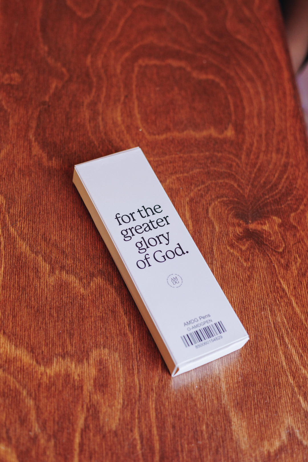 AMDG Catholic Pen Set | Black Ink Pens for Bible Study & Journaling