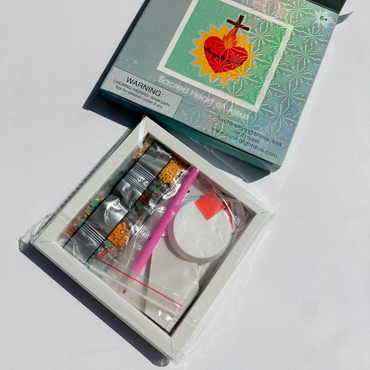 Gem Art Craft Kit Sacred Heart of Jesus
