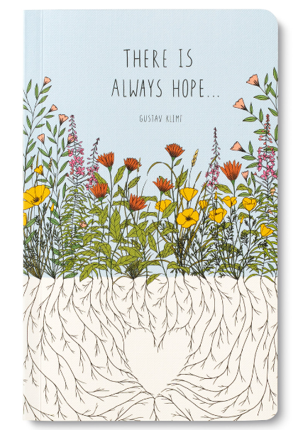 Write Now Journal - There is always hope - Gustav Klimt
