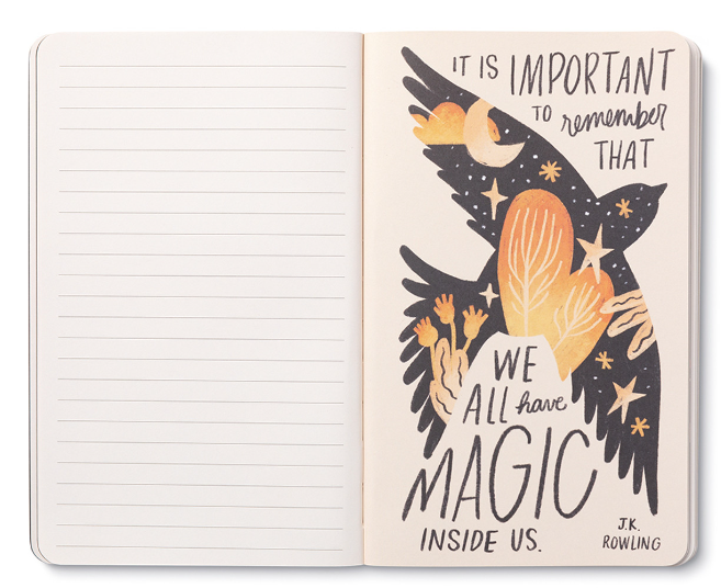 Write Now Journal - The Universe is Full of Magical Things - Eden Phillpotts