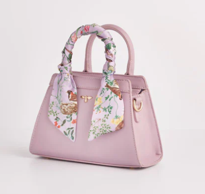 Fable Meadow Creature Orchid Bouquet Mini Structured Tote