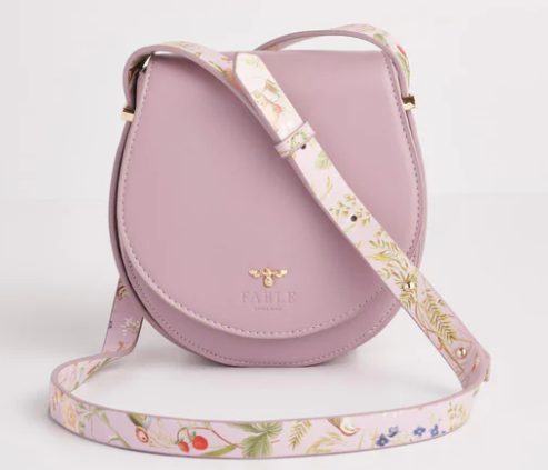 Fable Meadow Creatures Lilac Saddle Bag