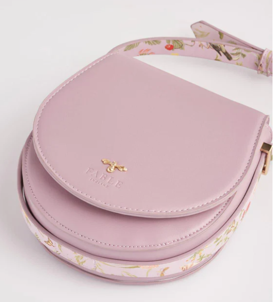Fable Meadow Creatures Lilac Saddle Bag