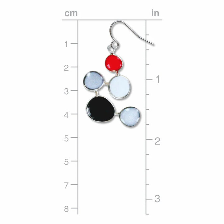 Mid-Century Modern Shapes Earrings