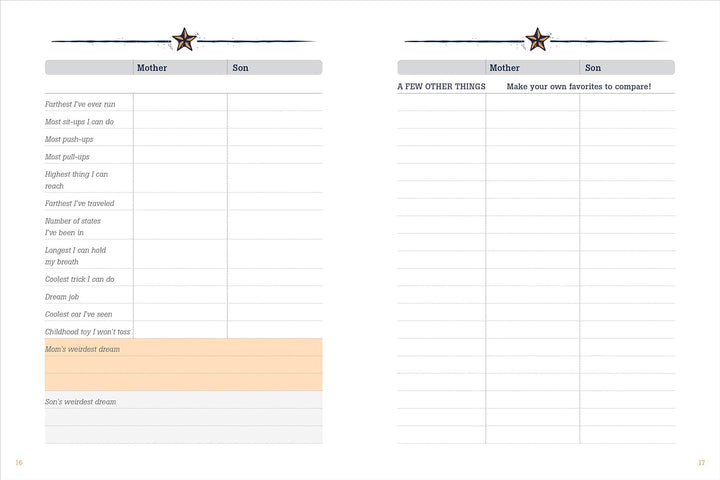 Mother & Son Journal - Our Back and Forth Journal