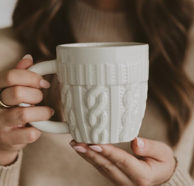 Aran Knit Mug