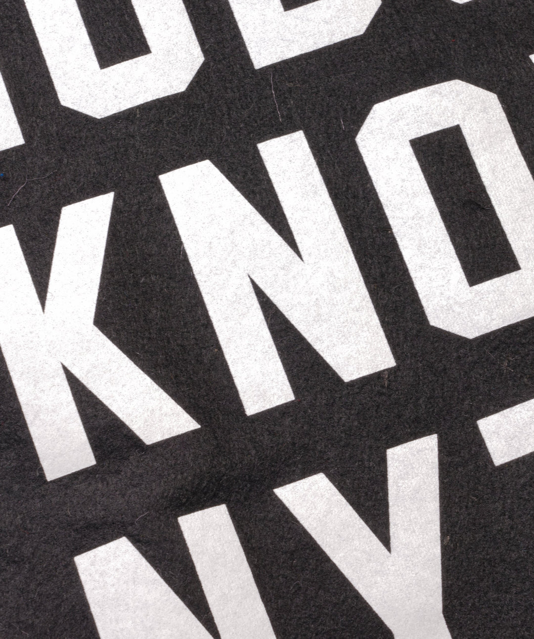 Nobody Knows Anything Camp Flag