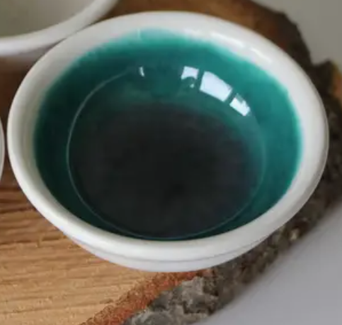 Mini Artisan Bowl - Green Sapphire