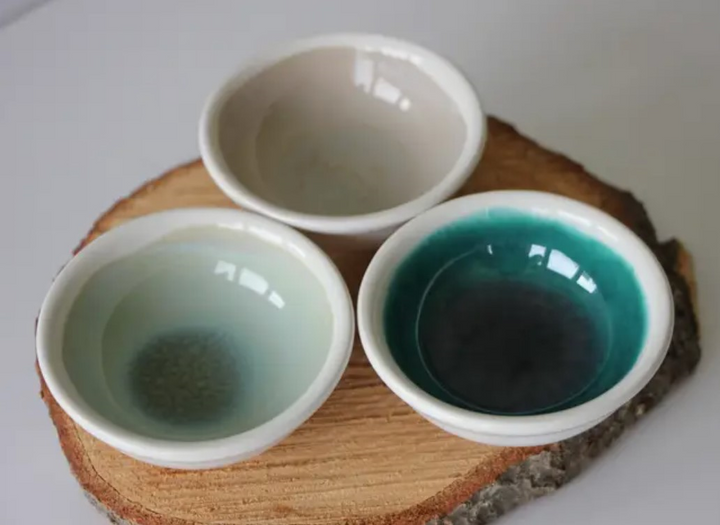 Mini Artisan Bowl - Green Sapphire
