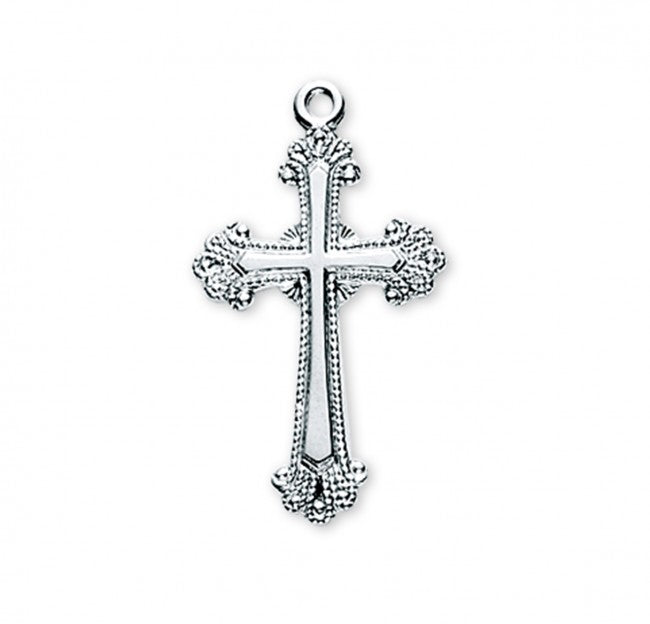 Sterling Silver Fancy Cross
