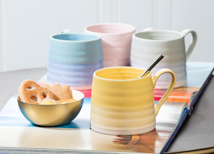 Ridged Mug - Sage Green