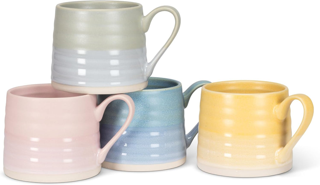 Ridged Mug - Sage Green