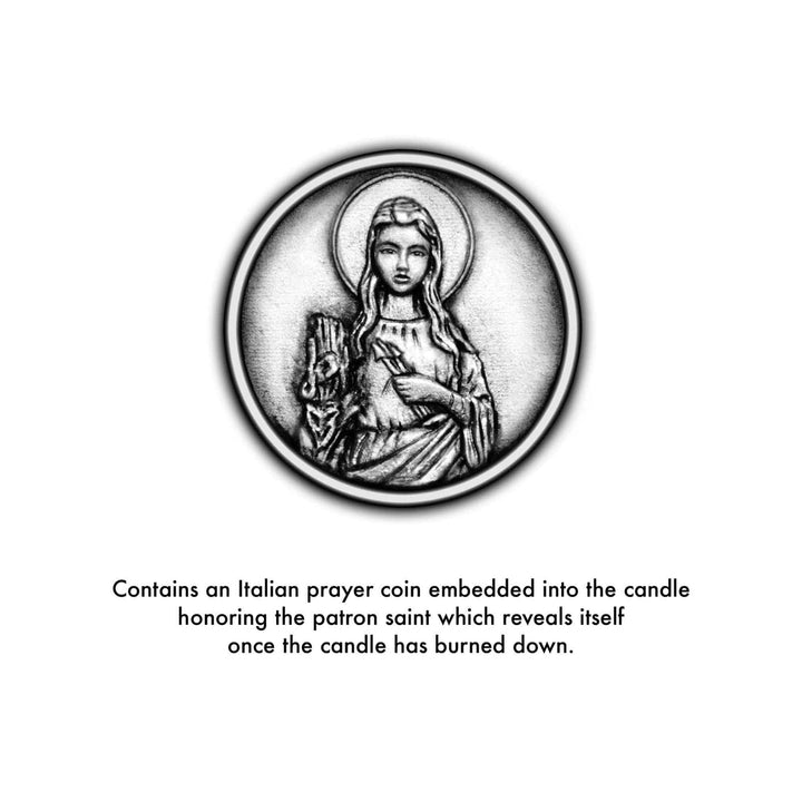 Saint Philomena Candle