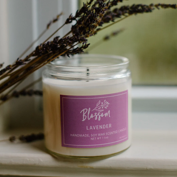 Lavender Blossom Candle – Grow Fragrance