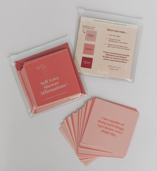 Shower Affirmation Cards - Self Love