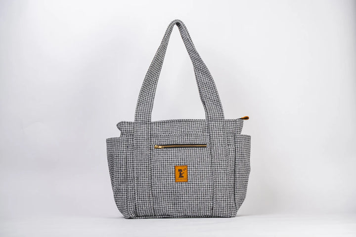 Tweed Travel Tote
