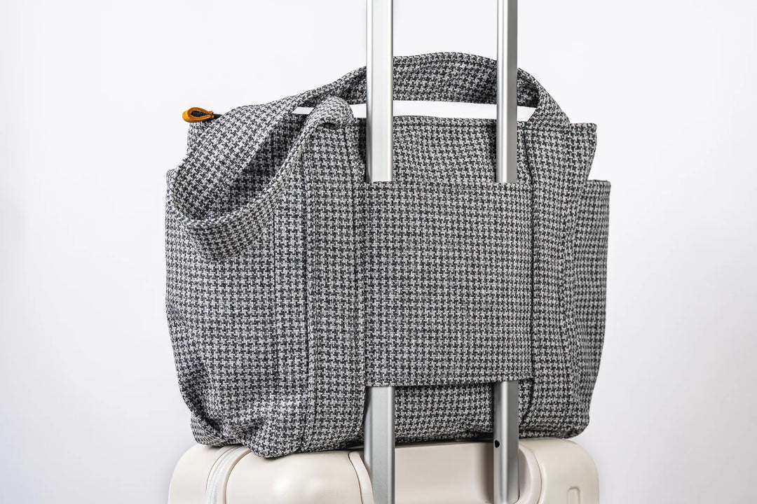 Tweed Travel Tote