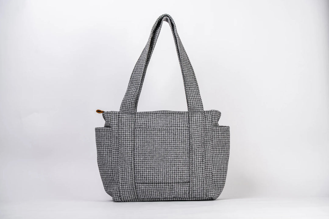 Tweed Travel Tote