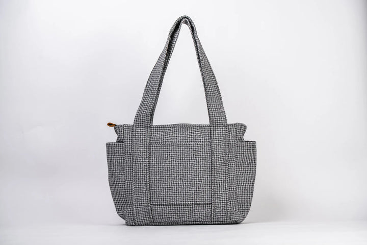 Tweed Travel Tote