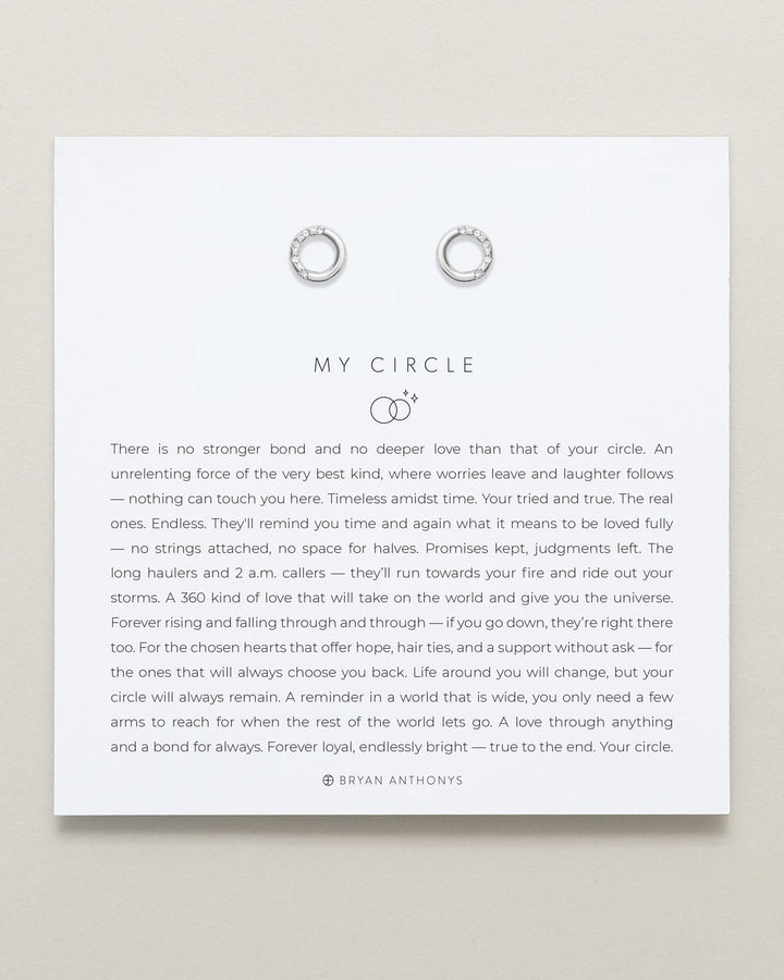My Circle Stud Earrings