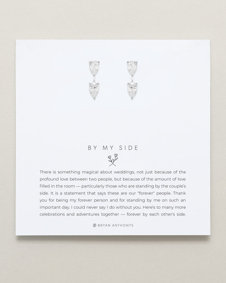 By My Side Pear Cut Ear Jackets